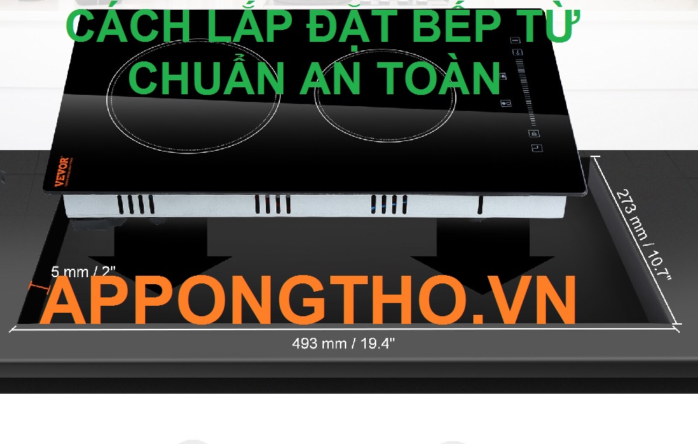 10 sự cố thường gặp trong quá trình lắp đặt bếp từ