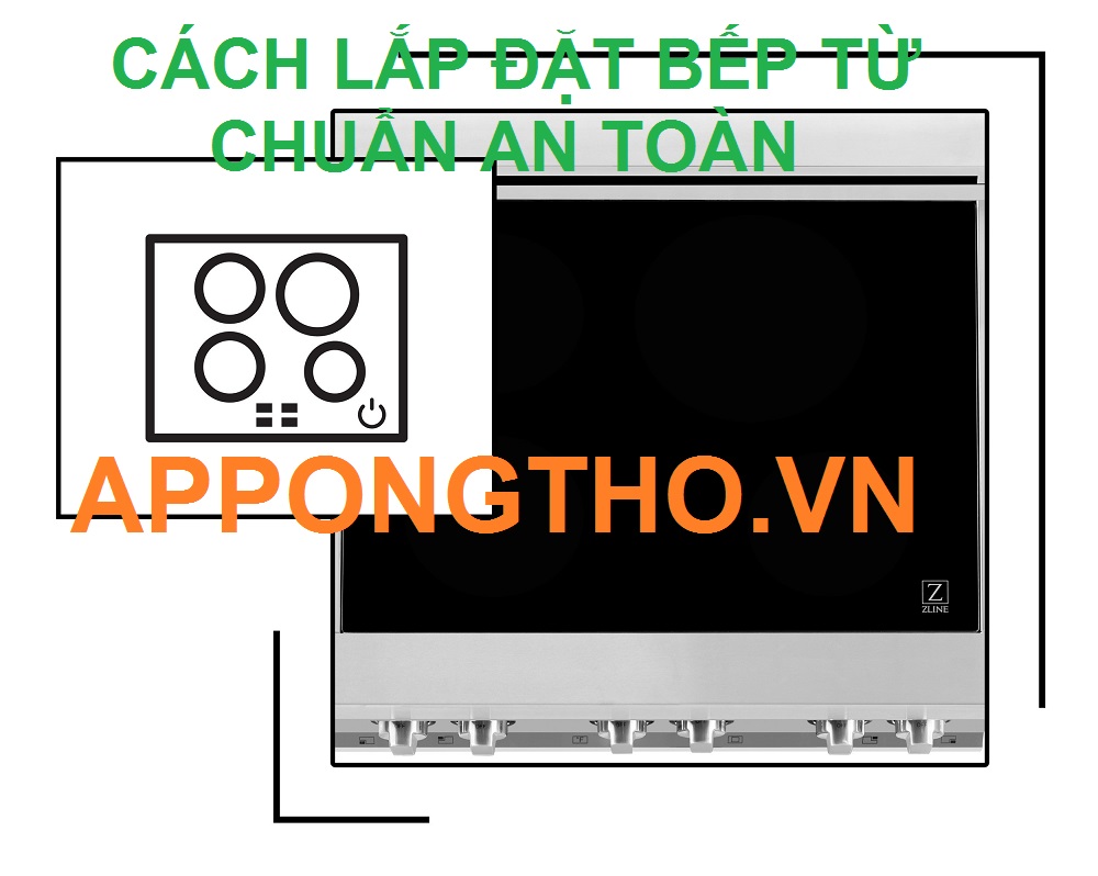 Quy trình lắp đặt bếp từ Dương