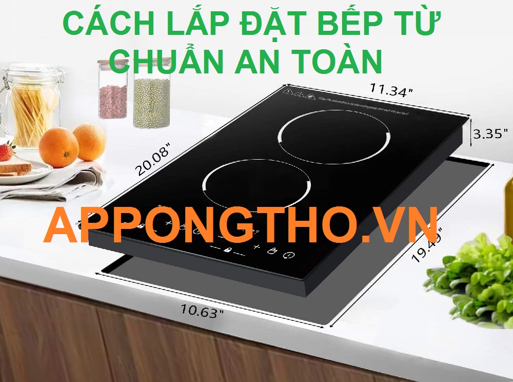 Lắp đặt bếp từ âm là gì?