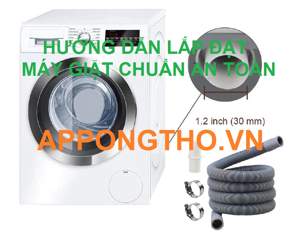 Lắp đặt máy giặt là gì?