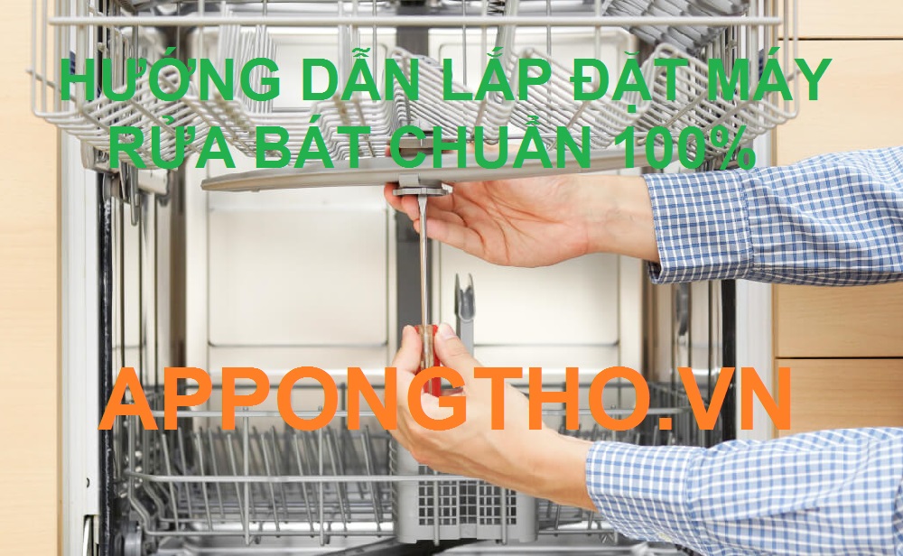 10 Lưu ý lắp đặt máy rửa bát