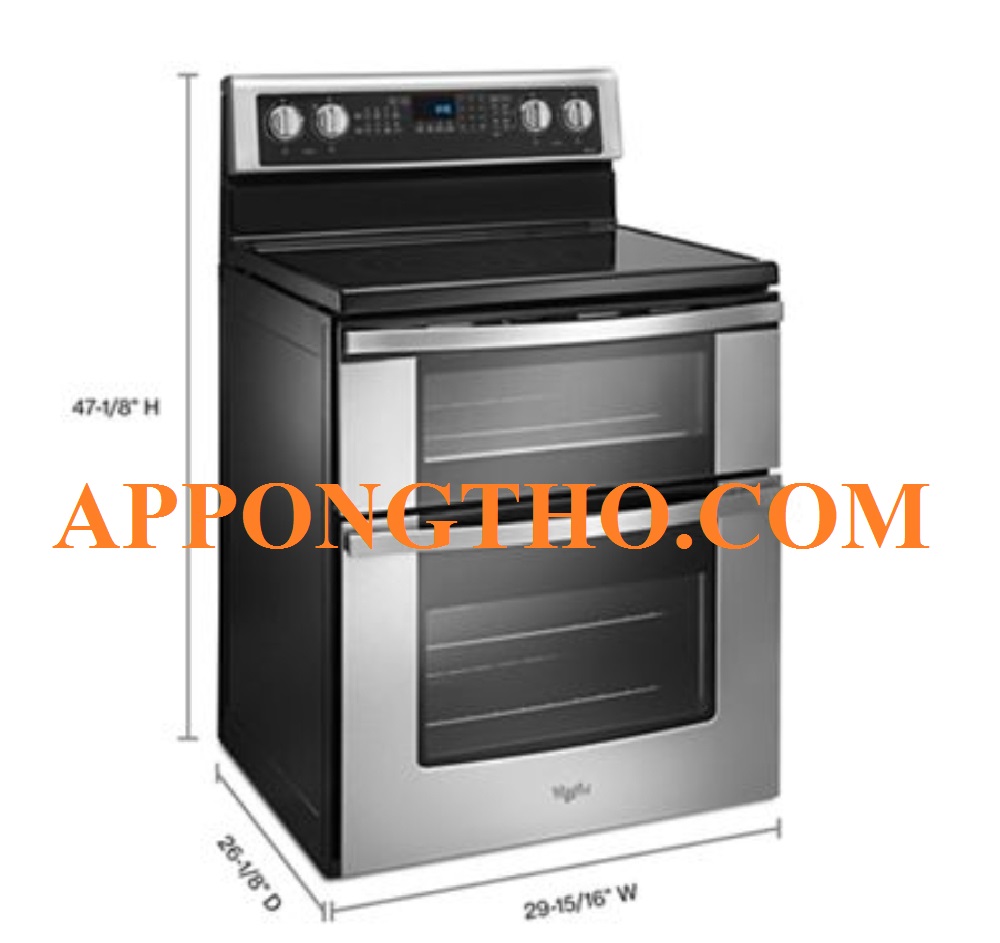 4. Lò Nướng Whirlpool Model WOES3030LS