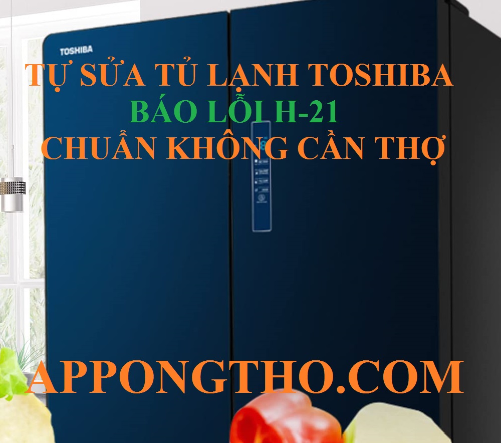 Lỗi H-21 tủ lạnh trên tủ lạnh Toshiba là gì?