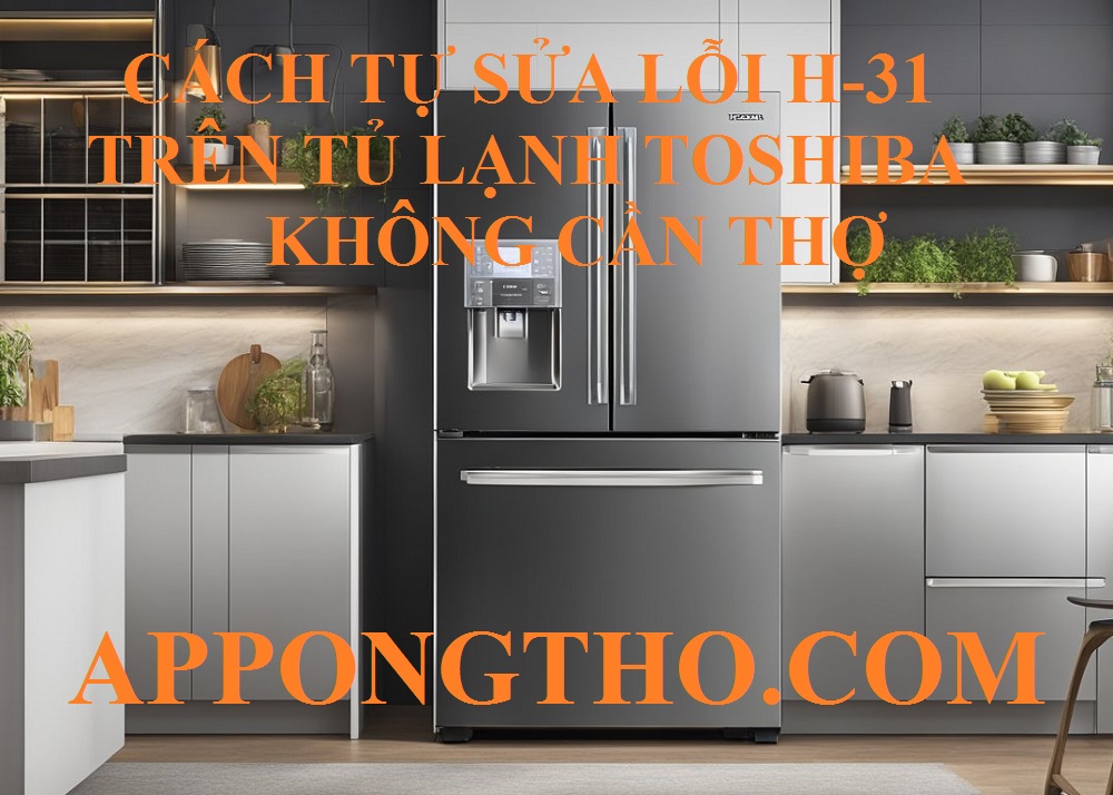 Mã lỗi H-31 tủ lạnh Toshiba là cảnh báo gì?