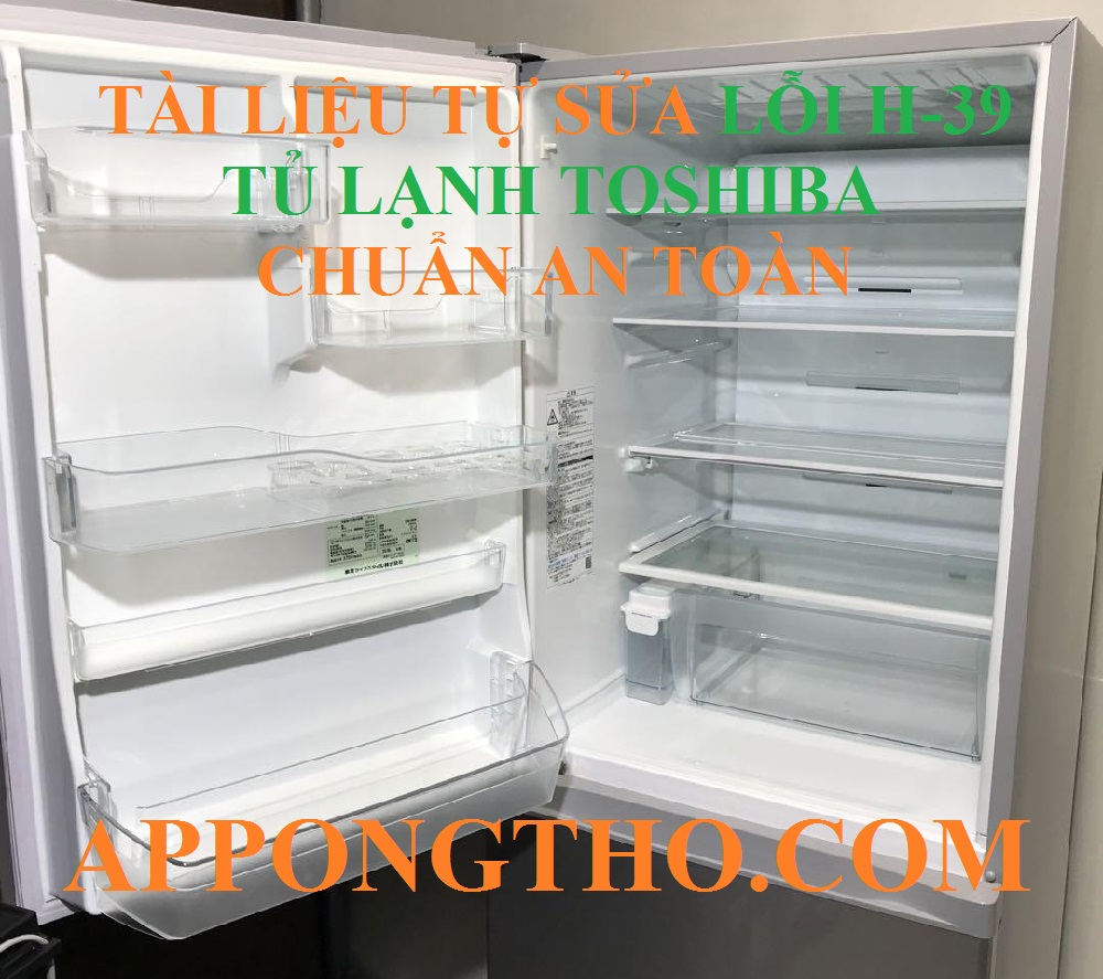 Lỗi H-39 nhấp nháy trên màn hình tủ lạnh Toshiba là gì?