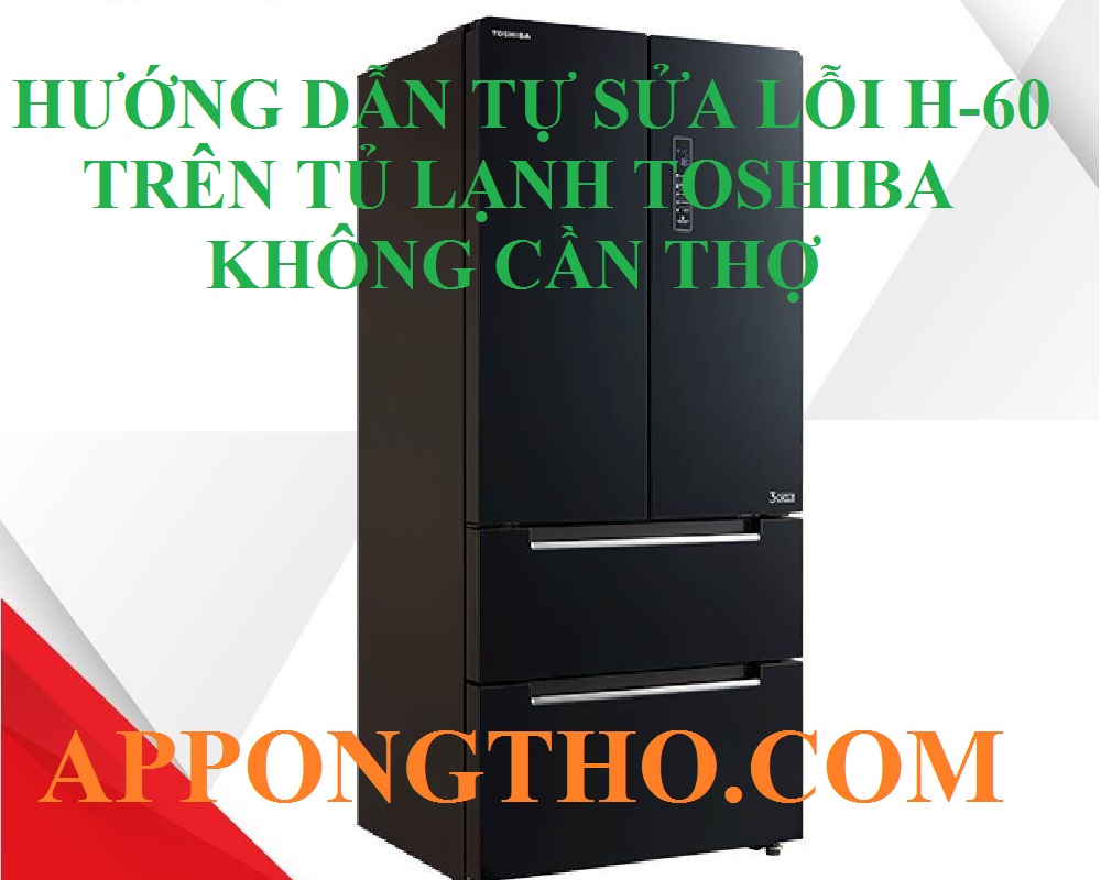 B. Khắc phục chuyên sâu lỗi H-60 tủ lạnh Toshiba