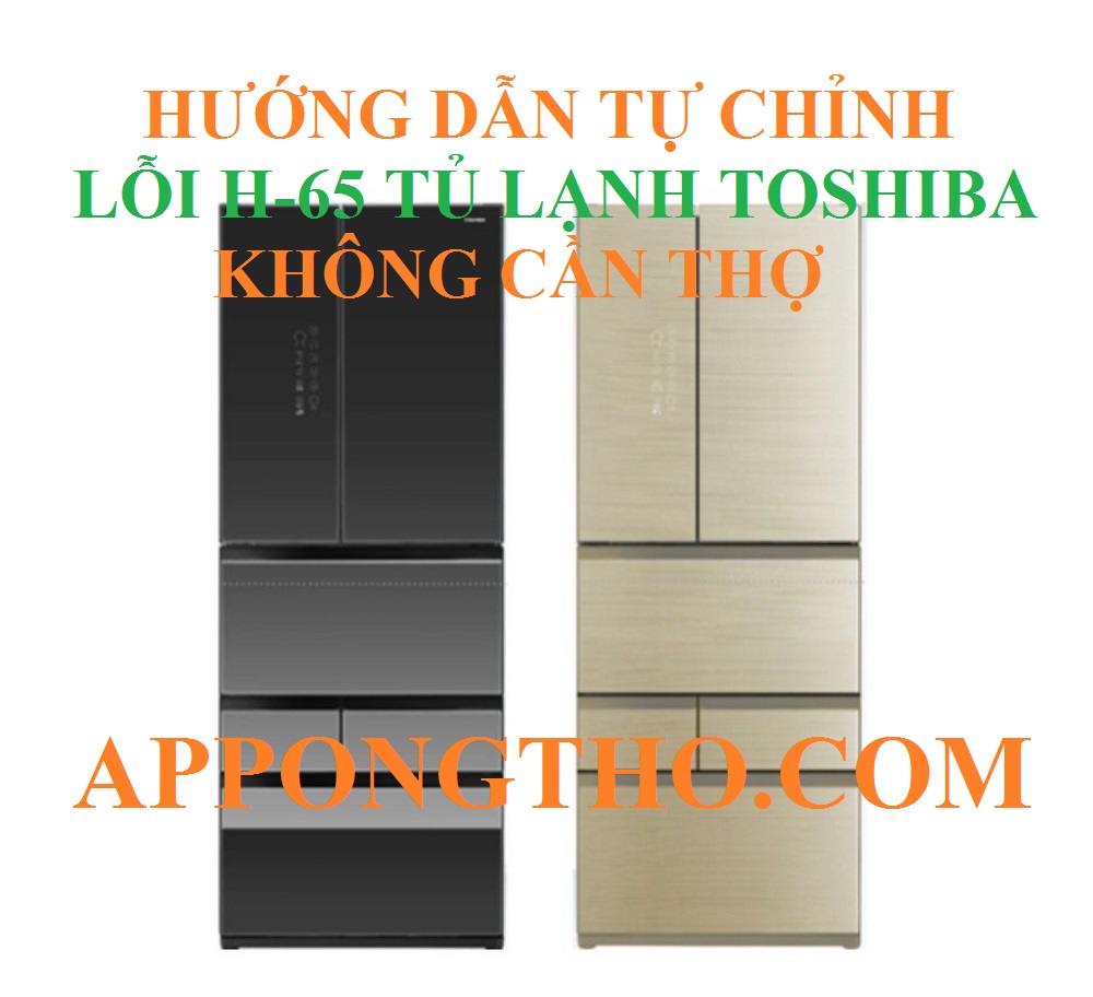 Mã lỗi H-65 tủ lạnh Toshiba là gì?