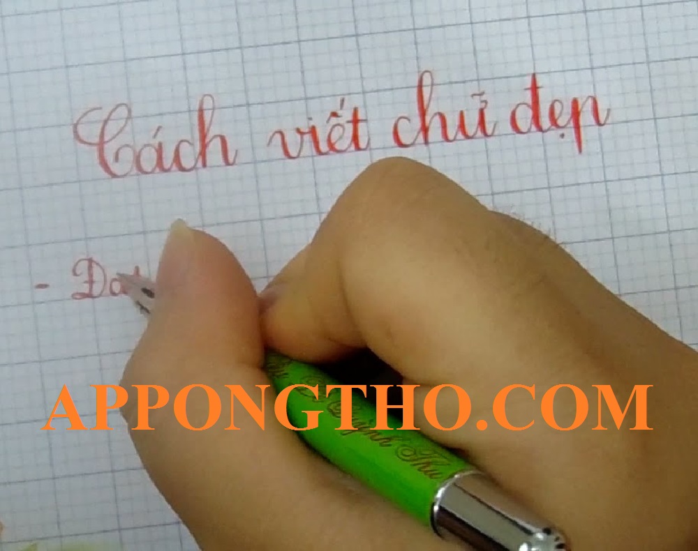 8 Lưu ý khi tự luyện chữ đẹp