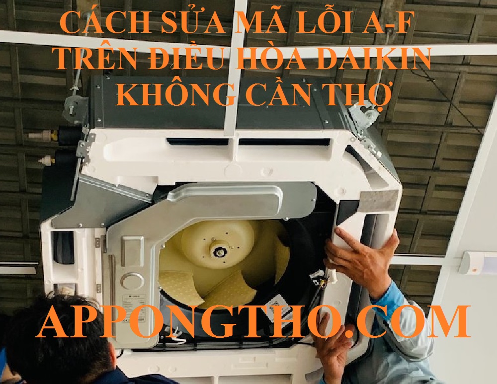 4 Cách phòng tránh điều hòa Daikin báo lỗi A-F