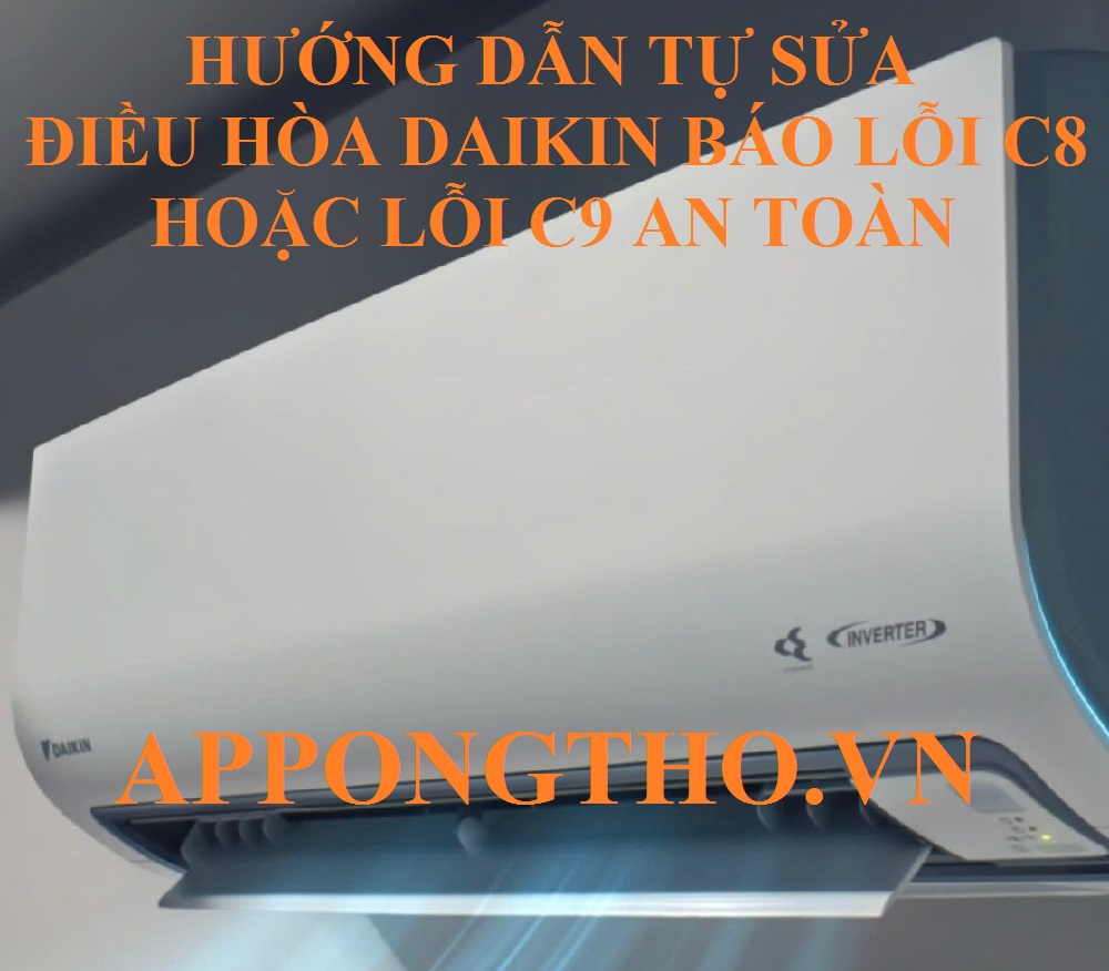 Cách phòng tránh điều hòa Daikin báo lỗi C8, C9