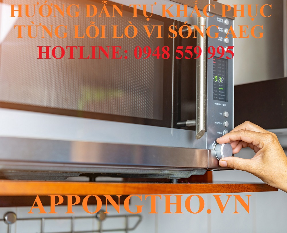 Bảng mã lỗi lò vi sóng AEG