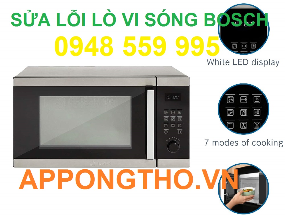 Mã lỗi lò vi sóng Bosch là gì?