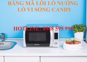 Full Bảng Mã Lỗi Lò Vi Sóng Candy, Mã Lỗi Lò Nướng Candy