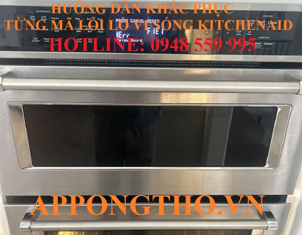 Cách phòng tránh lò vi sóng KitchenAid báo lỗi