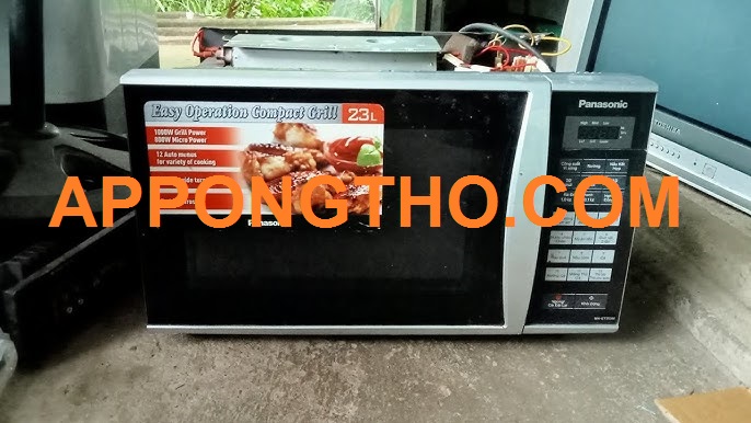 24 sự cố thường gặp ở lò vi sóng Panasonic