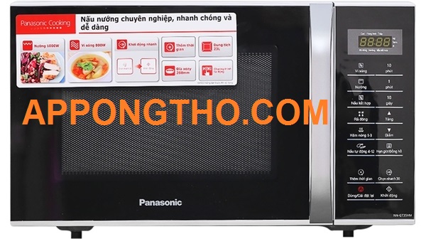 10 lỗi biểu tượng lò vi sóng panasonic