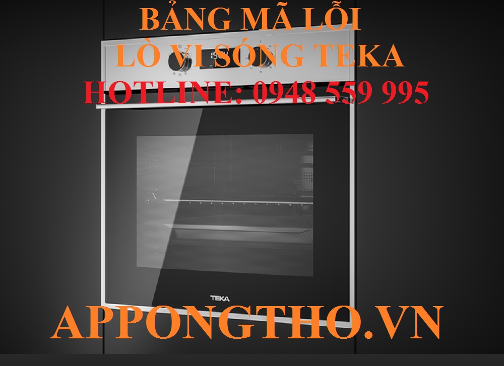 8. Cách khắc phục lỗi đầu dò nhiệt thực phẩm (F10) lò Teka