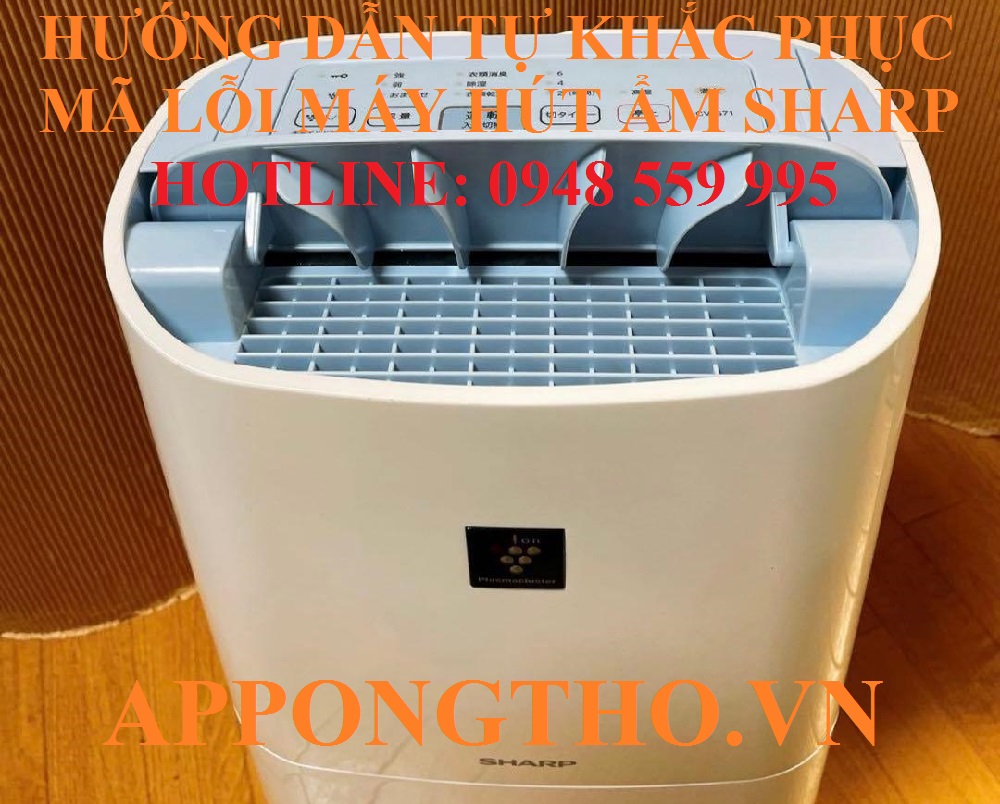 💧 7. Kiểm tra cảm biến ẩm (C7) máy hút ẩm Sharp