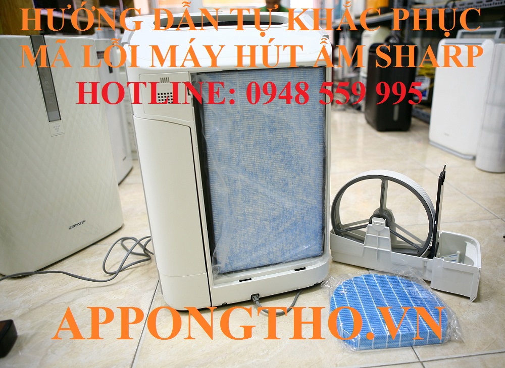 Dịch vụ sửa lỗi máy hút ẩm Sharp uy tín tại nhà