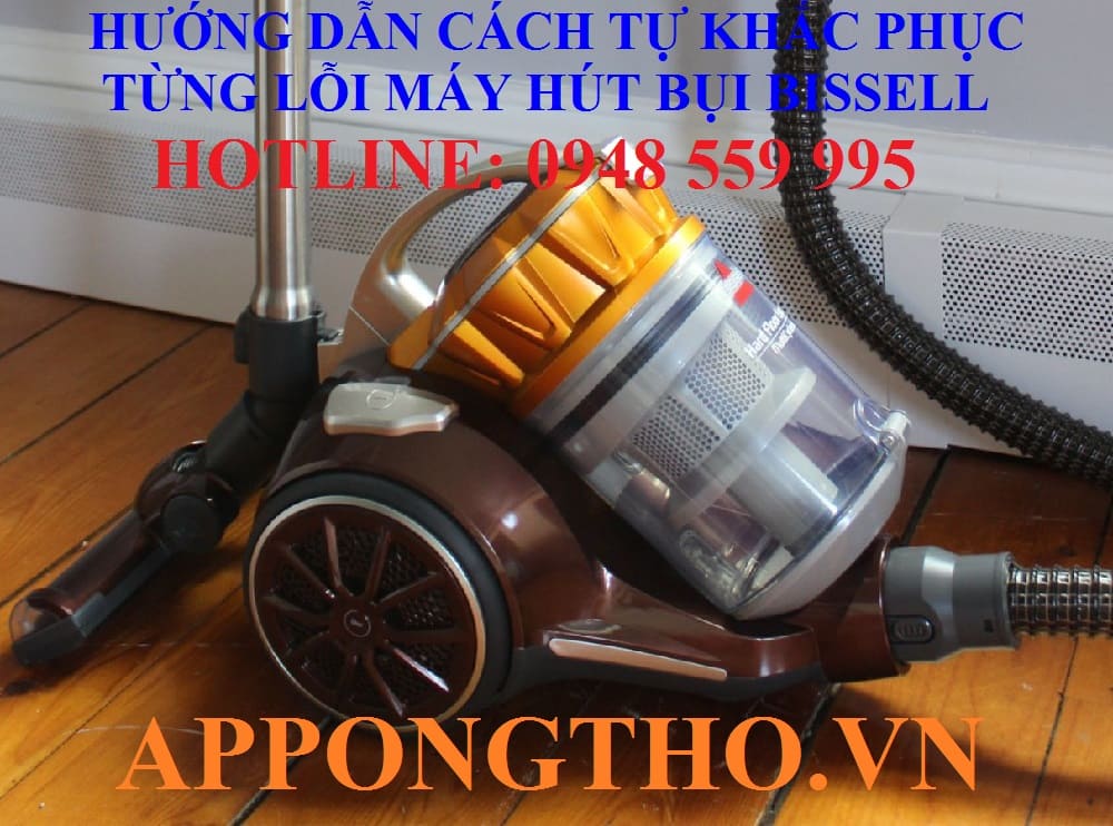 7. Máy hút bụi Bissell báo lỗi E6 – Lỗi pin hoặc nguồn