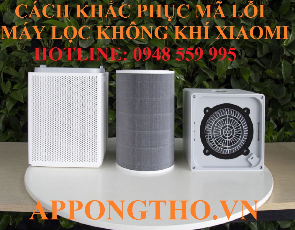 Lợi ích khi hiểu mã lỗi máy lọc không khí Xiaomi