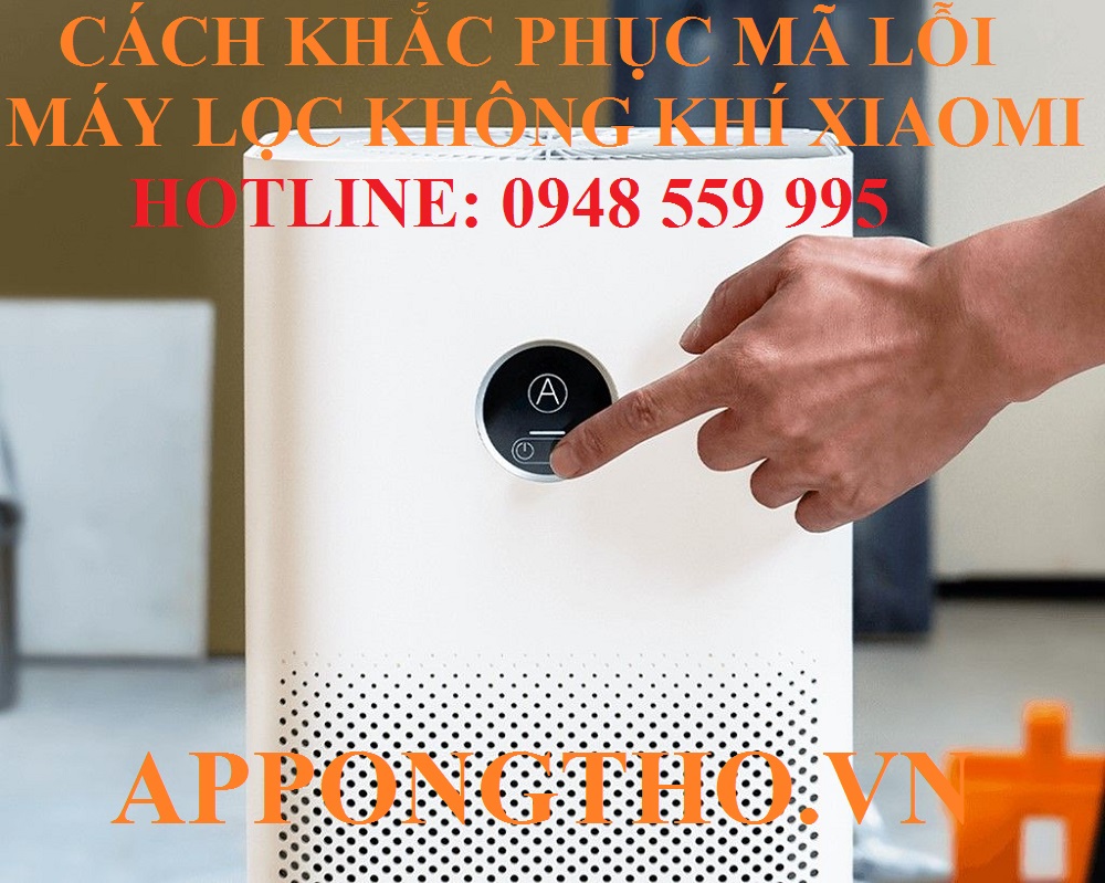 Mục đích của nhà sản xuất khi tích hợp mã lỗi vào máy lọc không khí Xiaomi