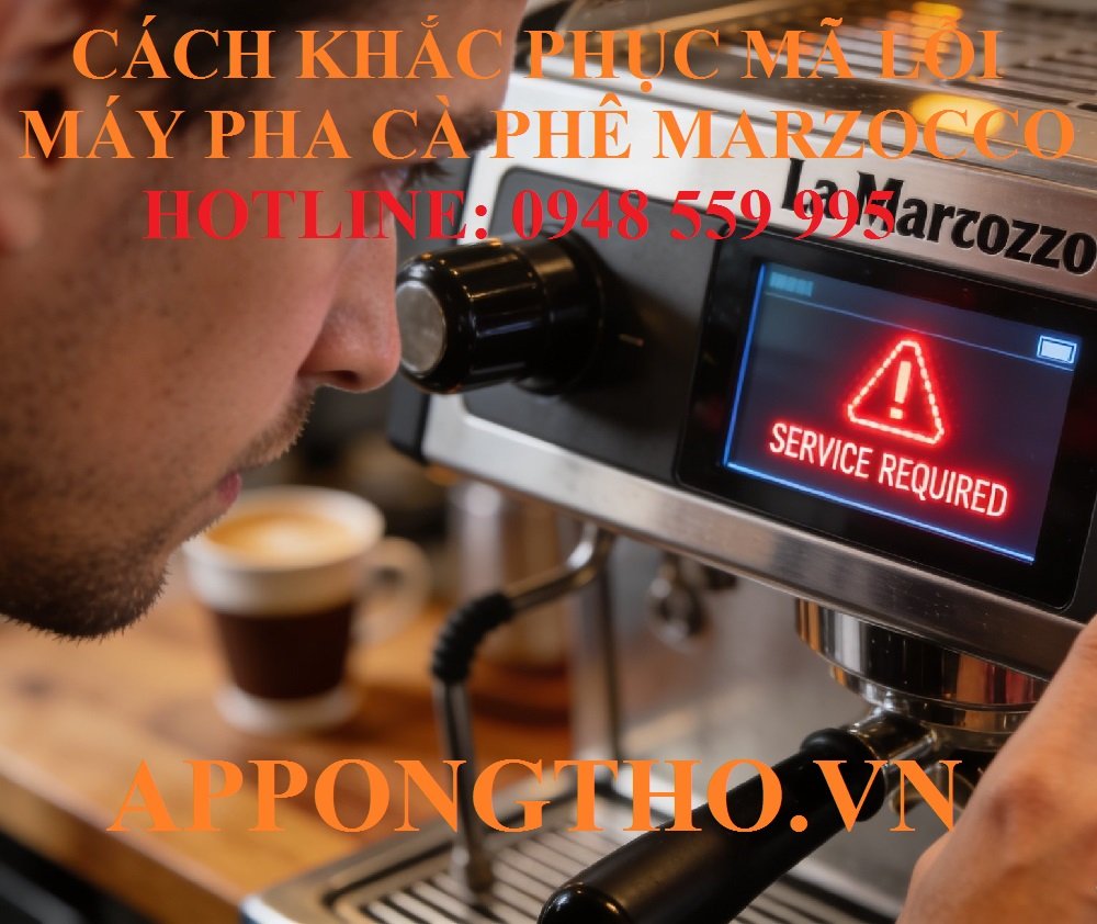 Quy trình tự khắc phục từng lỗi máy pha cà phê La Marzocco an toàn