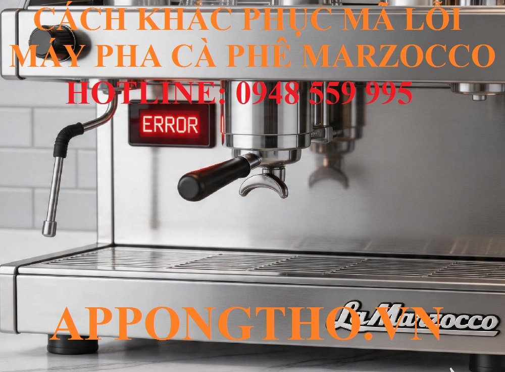Mục đích nhà sản xuất tích hợp mã lỗi vào máy pha cà phê La Marzocco