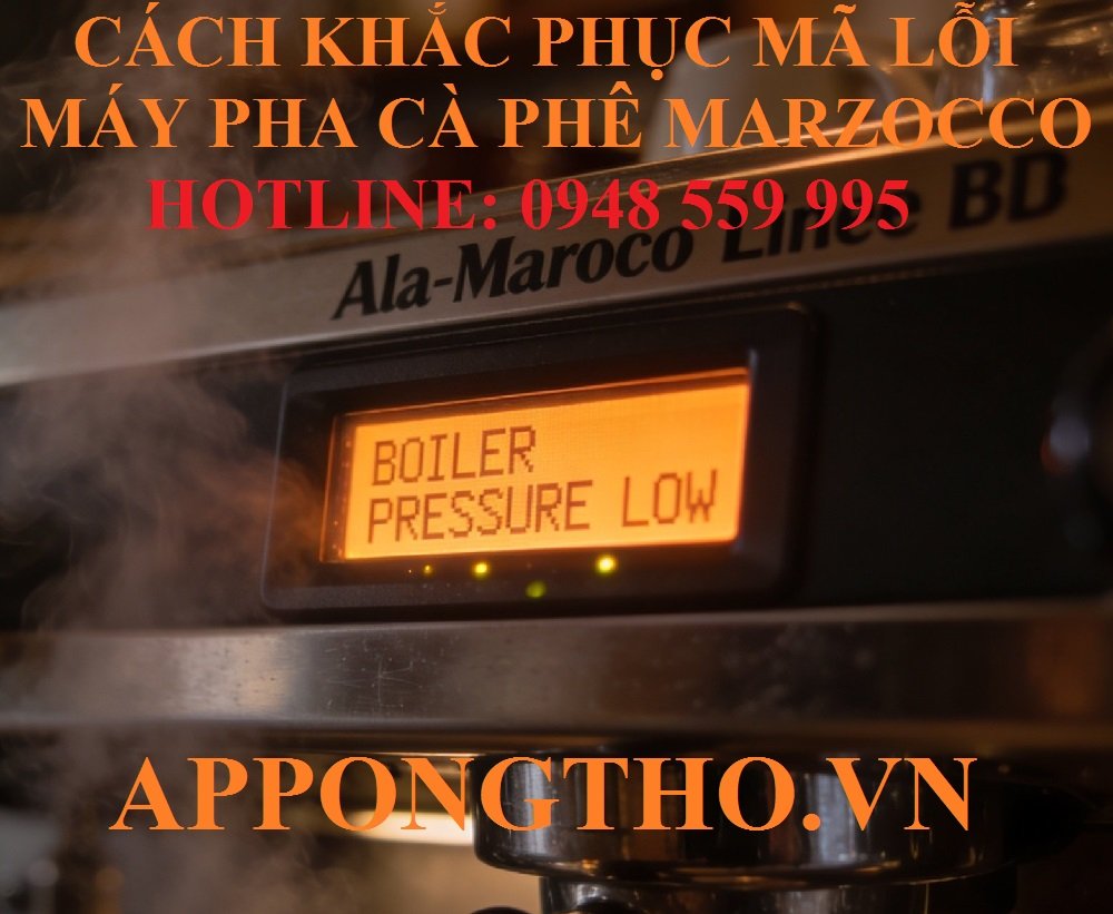 Mã lỗi máy pha cafe La Marzocco là gì?