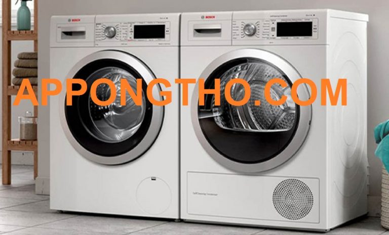 Bảng Danh Sách Mã Lỗi Máy Sấy Quần Áo Bosch & Cách Khắc Phục