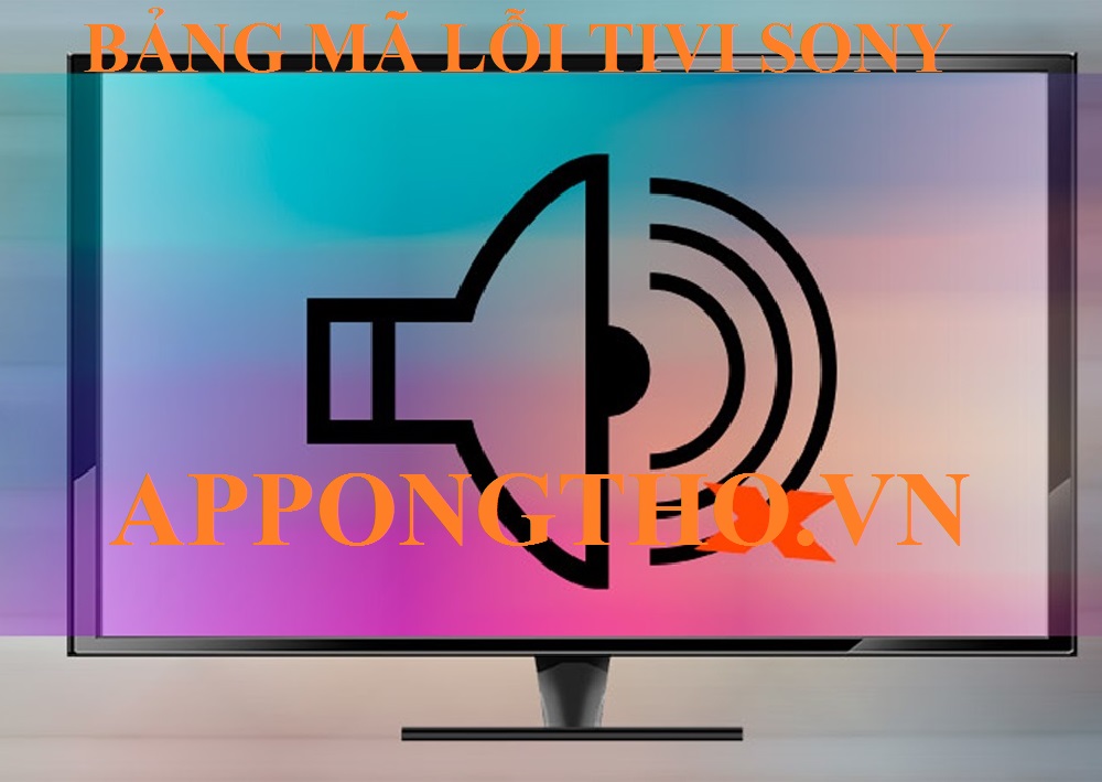 Dịch vụ sửa lỗi tivi Sony