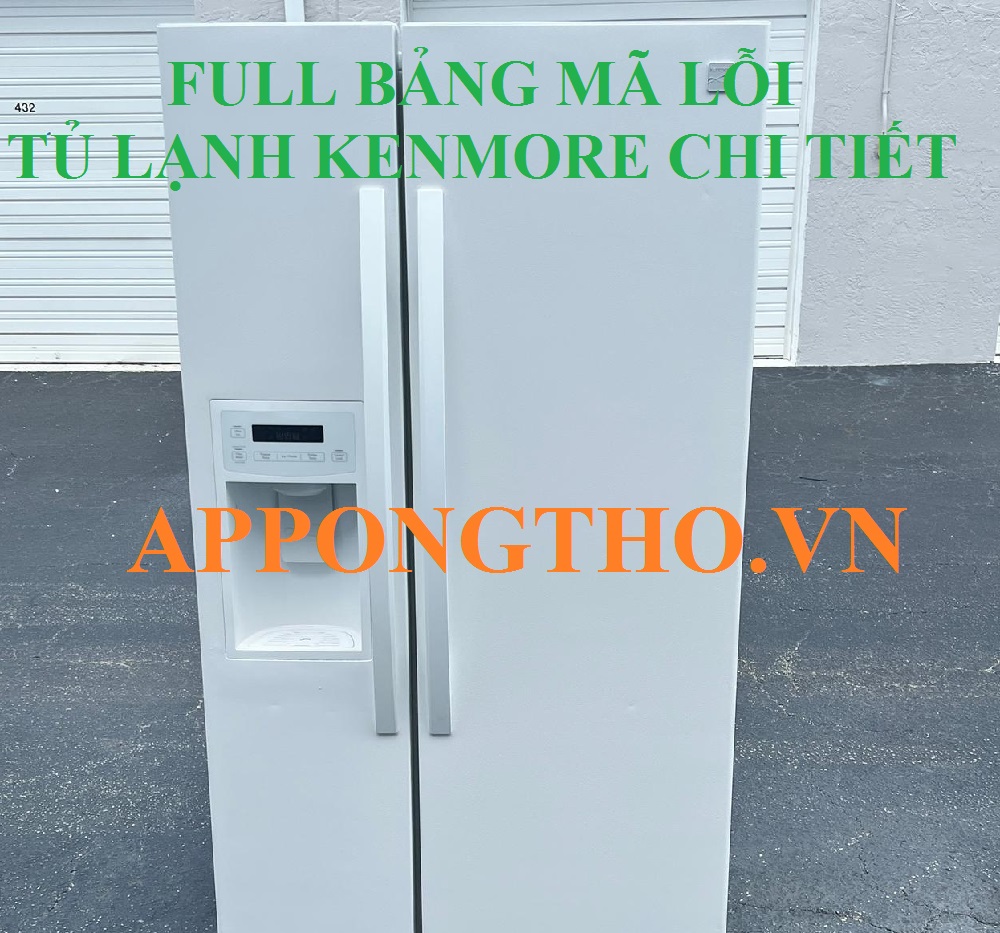 Dịch vụ sửa lỗi tủ lạnh Kenmore Uy tín