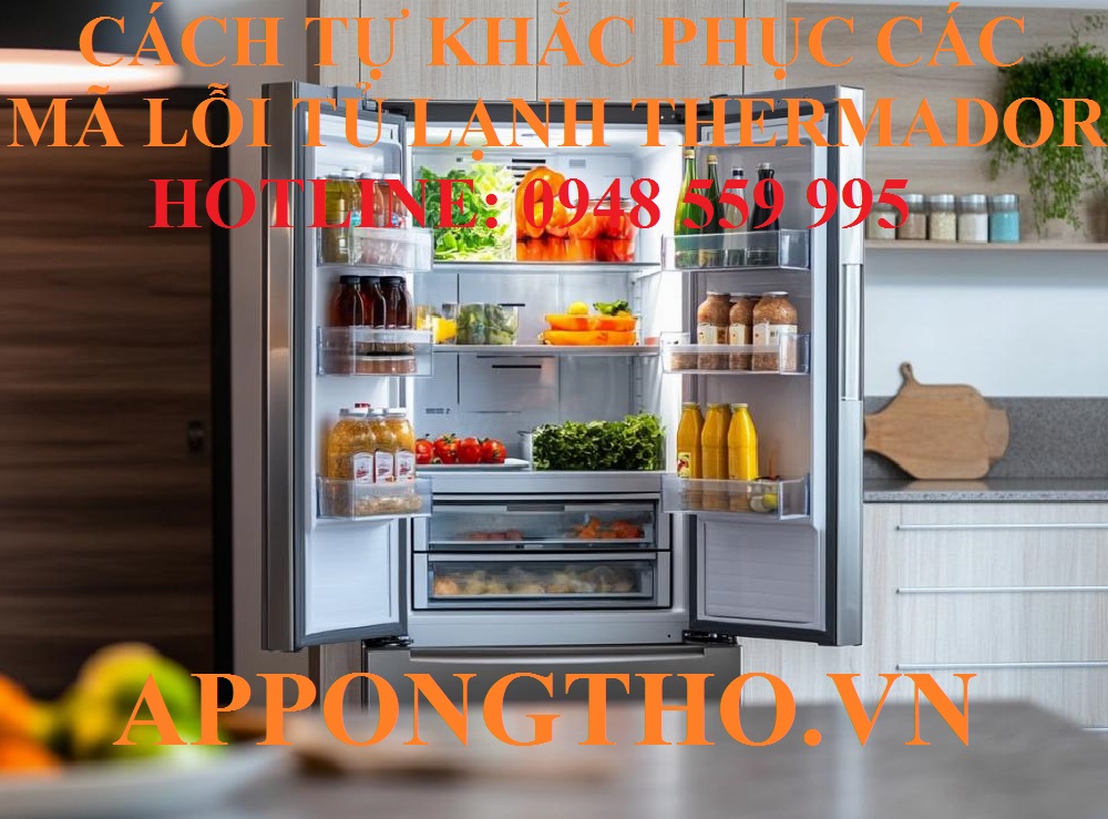 10) Khắc phục bo Inverter (Lỗi E21) tủ lạnh Thermador