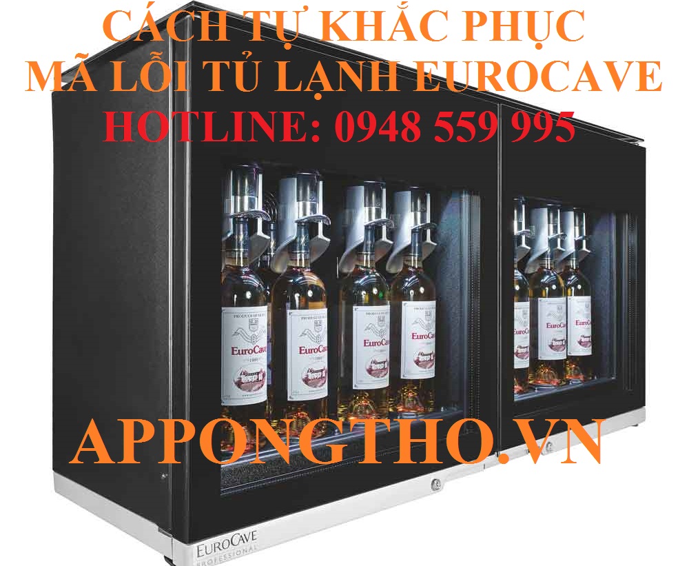 12. Khắc phục lỗi phần mềm (U5) trên tủ rượu EuroCave