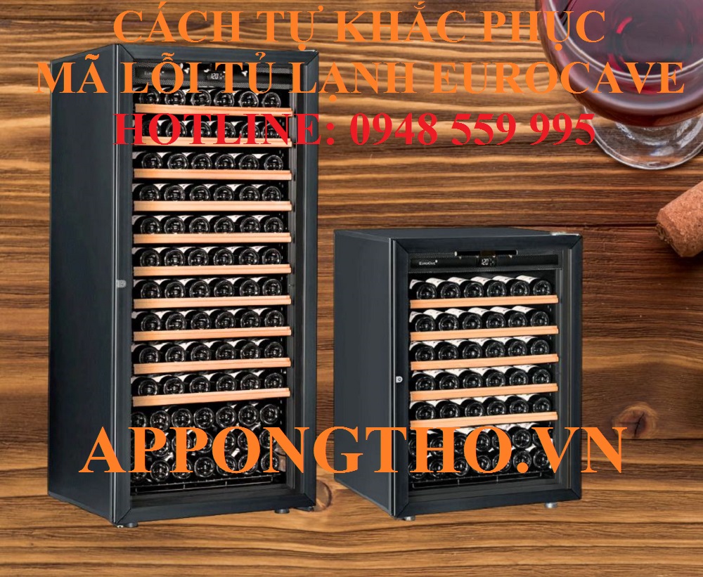 3. Khắc phục lỗi quạt lạnh (E3) trên tủ rượu EuroCave