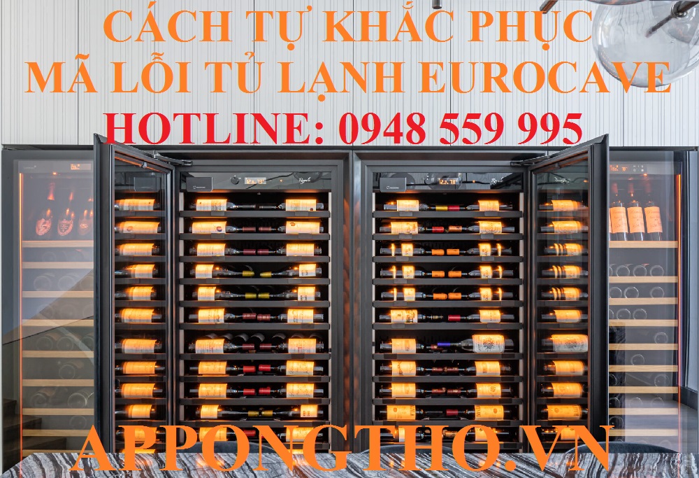 Cách tự khắc phục từng lỗi trên tủ rượu EuroCave
