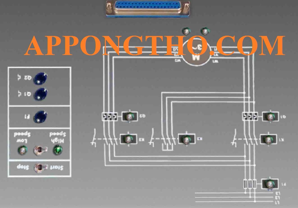 Cấu tạo mạch 2 cấp tốc độ tam giác sao kép