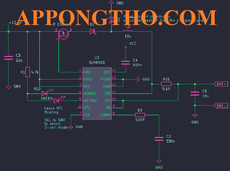 Mạch Sặc Pin Điện Thoại Là Gì? Cấu Tạo Sơ Đồ Nguyên Tắc