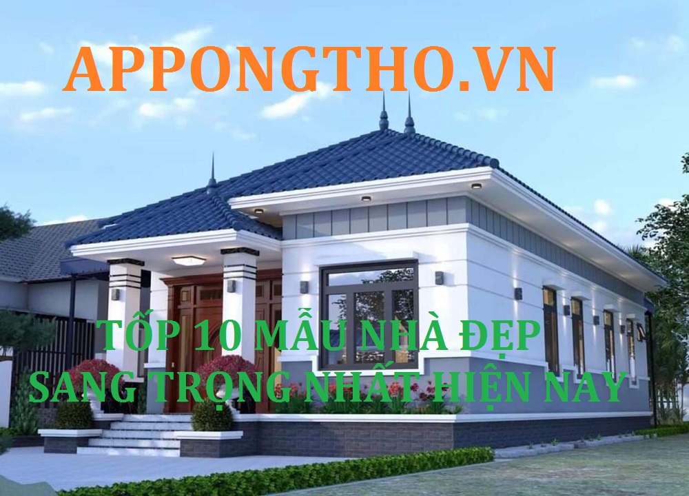 Tốp 10 mẫu thiết kế nhà sang trọng đẹp nhất