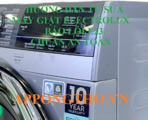 Hướng Dẫn Tự Sửa Lỗi E23 Máy Giặt Electrolux Chuẩn An Toàn