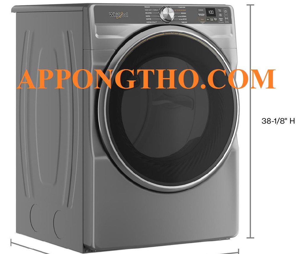 5 Model máy sấy quần áo Whirlpool tốt nhất