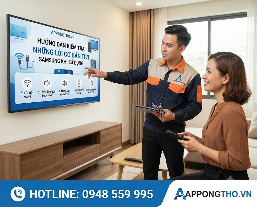 Cách Xử Lý 7 Lỗi Cơ Bản Khi Dùng Tivi Samsung Hiệu Quả