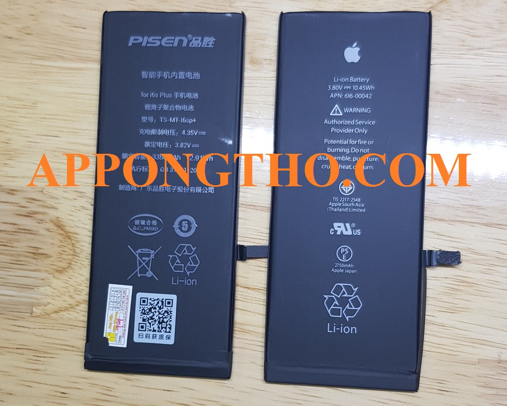 Cấu tạo của pin EU và pin Pisen