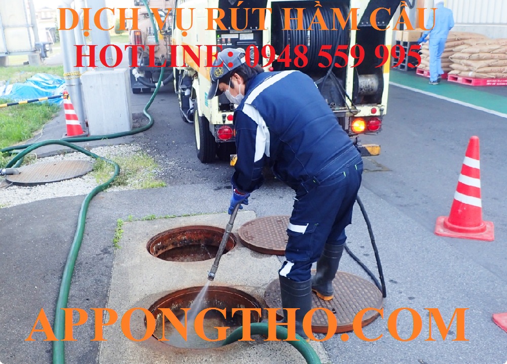 18. Dịch vụ rút thông bể phốt hầm cầu tại Phú Thọ – Hòa Bình – Vĩnh Phúc