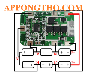 Sơ Đồ Mạch Sặc Pin 3.7v Tự Ngắt Nguyên Lý Làm Việc