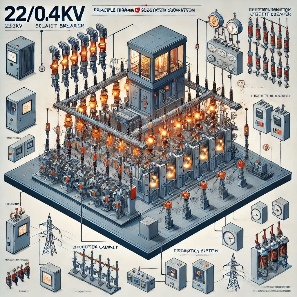 Cấu tạo biến áp 22/0 4kv ĐZ 0.4KV