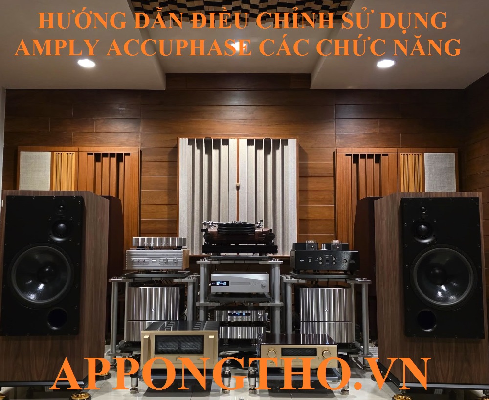 8 Dấu sự cố thường gặp khi dùng Amply Accuphase