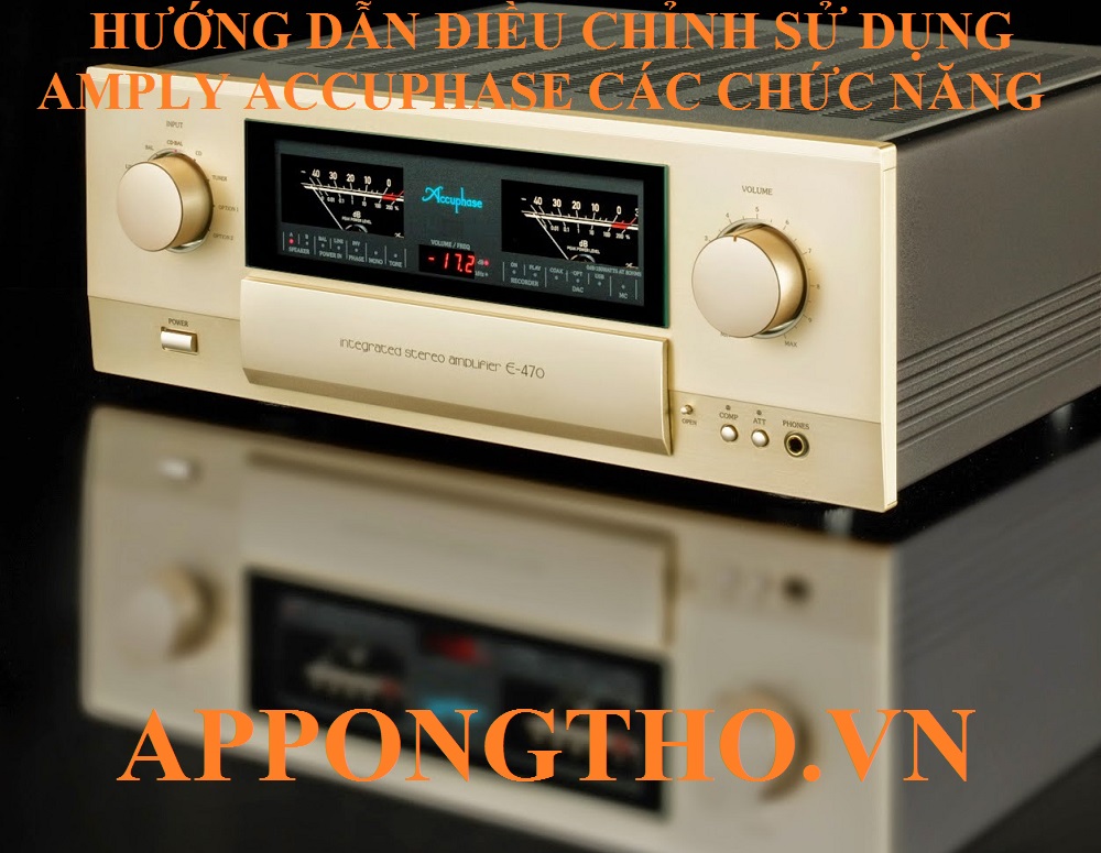 A. Ưu điểm vượt trội của Amply Accuphase
