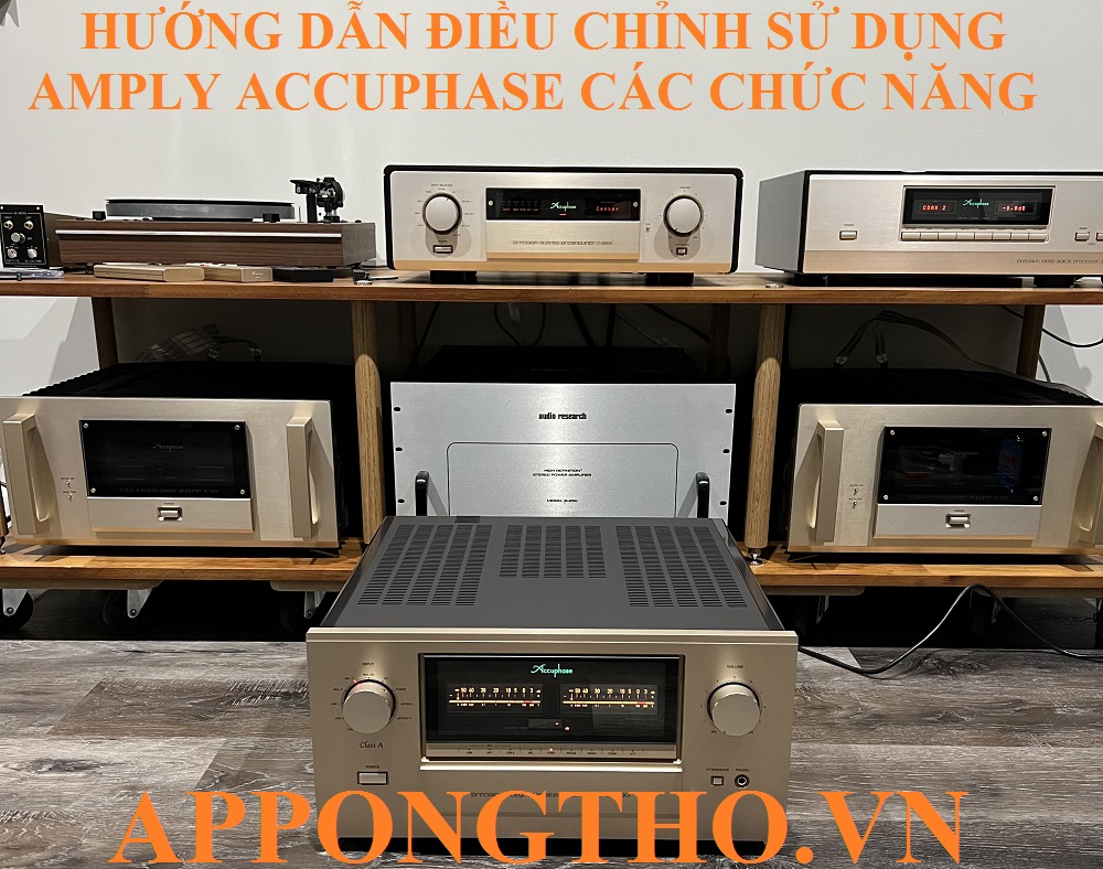 Amply Accuphase là gì?