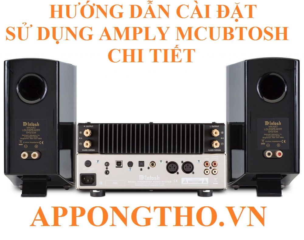 3. Cách tăng/giảm bass – Bass trên Amply McIntosh